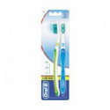PACK CEPILLO DENTAL ORAL-B 1,2,3 SHINY CLEAN MEDIO 2u
