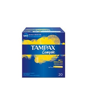 TAMPONES TAMPAX COMPAK...