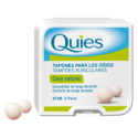 TAPONES DE OIDO QUIES CERA NATURAL 16u