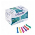 LANCETAS MICROLET BAYER 25u