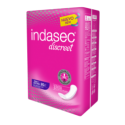 COMPRESA INDASEC DISCREET EXTRA PARA PERDIDAS LEVES 20u