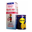 PACK COLUTORIO FLUOR KIN FRESA 500ml + HUCHA