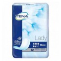 COMPRESAS TENA LADY NORMALES 12 u