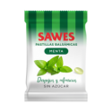 CARAMELOS SAWES SABOR MENTA BOLSA 50gr