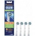 PACK RECAMBIO CEPILLO DENTAL ELECTRICO ORAL B CROSS ACTION 3u + 1u