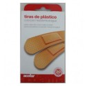APOSITOS ADHESIVOS ACOFAR PLASTICO RESISTENTE AL AGUA 20u