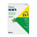 PACK COLUTORIO FLUOR KIN ANTICARIES 2x500ml