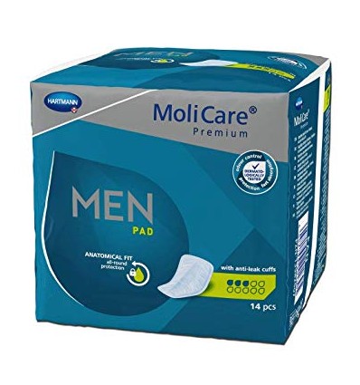 PROTECTORES ABSORBENTES MOLICARE PREMIUM MEN PAD 3 GOTAS