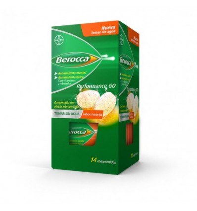 VITAMINAS BEROCCA PERFORMANCE GO 14 comprimidos