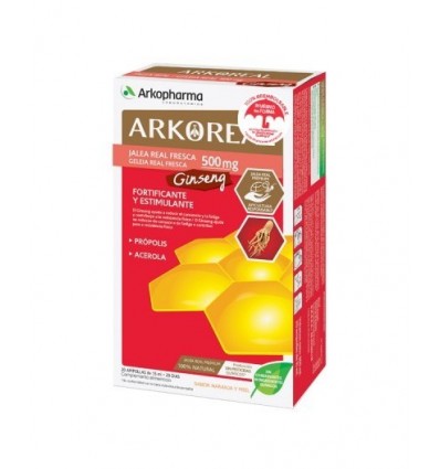 JALEA REAL FRESCA + GINSENG 15ml 20u ARKOPHARMA