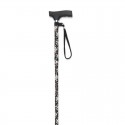 BASTON/MULETILLA PLEGABLE DE ALUMINIO ESTAMPADO TACTO BLANDO 303