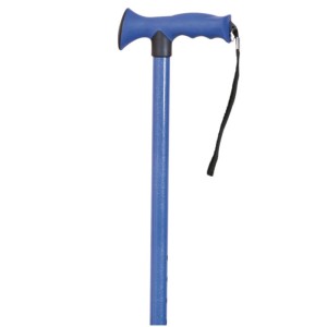 BASTON/MULETILLA EXTENSIBLE DE ALUMINIO AZUL 450