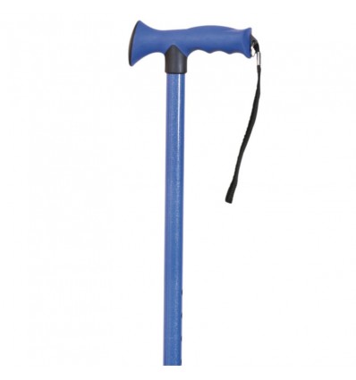 BASTON/MULETILLA EXTENSIBLE DE ALUMINIO AZUL 450