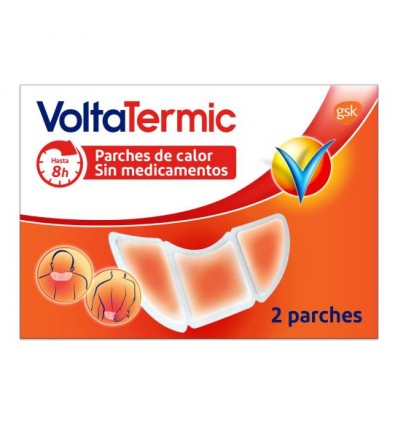 PACK PARCHE TERMICO VOLTATERMIC FORMA DE MARIPOSA 2u + TOALLA