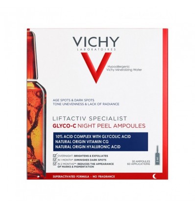AMPOLLAS EFECTO PEELING VICHY LIFTACTIV SPECIALIST GLYCO-C VICHY 30u