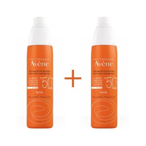PACK SPRAY SOLAR AVENE SPF-50 2x200ml