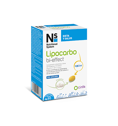LIPOCARBO BI-EFFECT NS CINFA 60 comprimidos