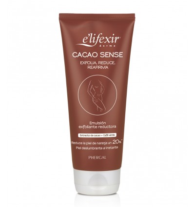EXFOLIANTE CORPORAL, REDUCTOR Y REAFIRMANTE CACAO SENSE ELIFEXIR 200ml