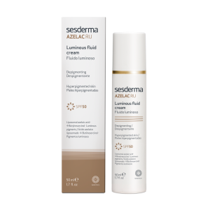 FLUIDO FACIAL LUMINOSO AZELAC RU SPF-50 SESDERMA 50ml