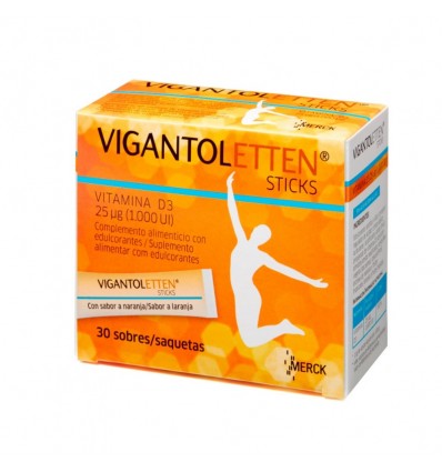 VIGANTOLETTEN VITAMINA D3 30 sobres