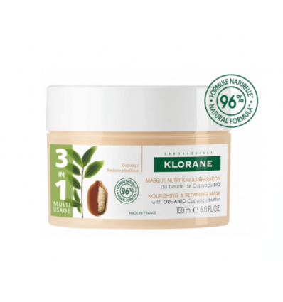 MASCARILLA CAPILAR NUTRITIVA KLORANE A LA MANTECA DE CUPUACU BIO 150ml