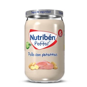 NUTRIBEN POTITO POLLO CON PATATAS 235g