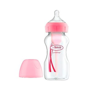 BIBERON BOCA ANCHA DR. BROWN´S OPTIONS COLOR ROSA 270ml
