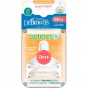 TETINA BOCA ANCHA DR. BROWN´S OPTIONS NIVEL 1 +0 MESES 2u
