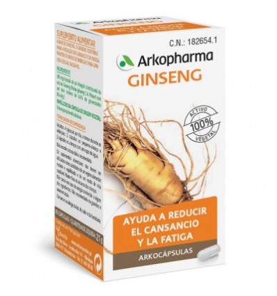 ARKOCAPSULAS GINSENG ARKOPHARMA 45 cápsulas