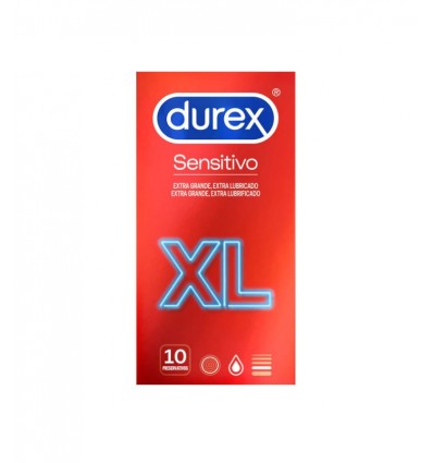 PRESERVATIVO DUREX SENSITIVO XL 10u