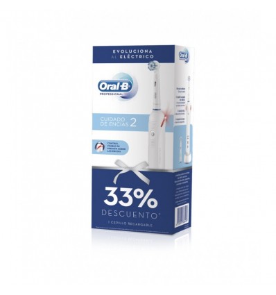CEPILLO DENTAL ELECTRICO ORAL-B PROFESIONAL CUIDADO DE ENCIAS 2