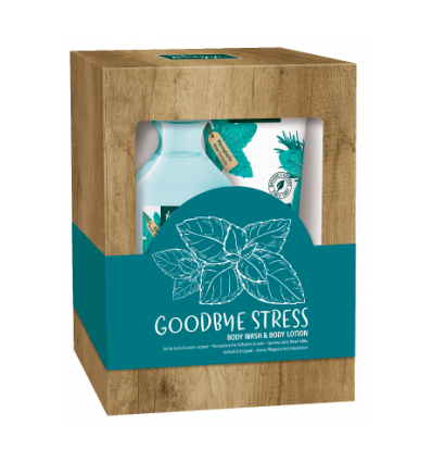 PACK GEL DE DUCHA GOODBYE STRESS KNEIPP 250ml + LOCION CORPORAL GOODBYE STRESS KNEIPP 200ml