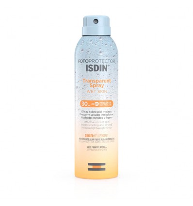 SPRAY SOLAR TRANSPARENTE ISDIN WET SKIN SPF-30 200ml