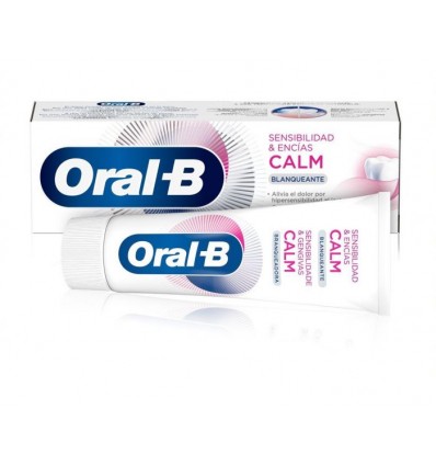 PACK PASTA DENTAL ORIGINAL ORAL-B SENSIBILIDAD Y ENCIAS CALM 2x125ml