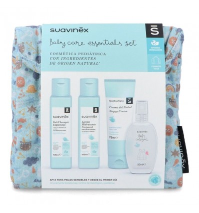 NECESER DE TELA SUAVINEX BABY CARE ESSENTIALS SET