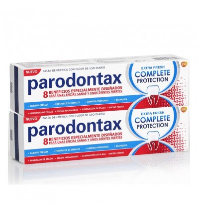 PACK PASTA DENTAL PARODONTAX EXTRA FRESH COMPLETE PROTECTION 2x75ml