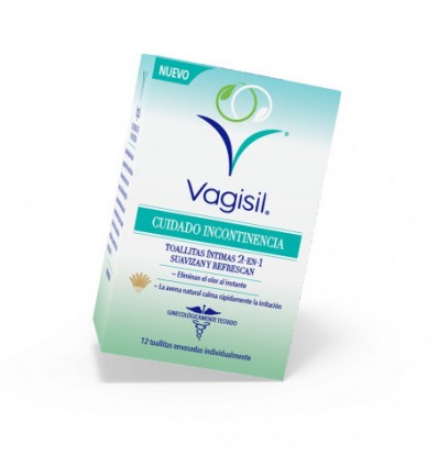 TOALLITAS INTIMAS VAGISIL 12u