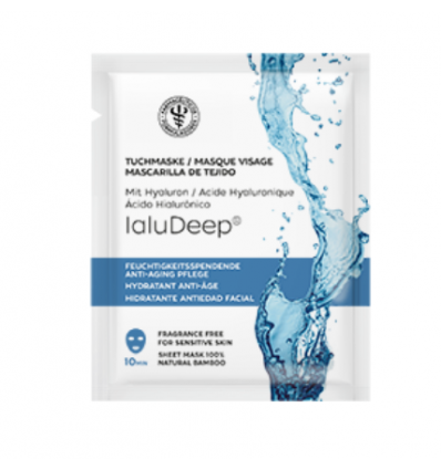 MASCARILLA HIDRATANTE FACIAL DE TEJIDO ÁCIDO HIALURÓNICO IALUDEEP FARMACIA SANCHINARRO 1u