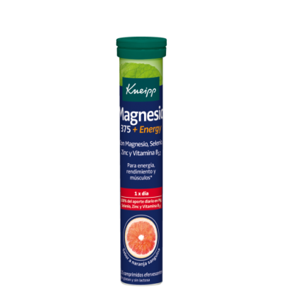 MAGNESIO 375 + ENERGY KNEIPP 15 comprimidos efervescentes