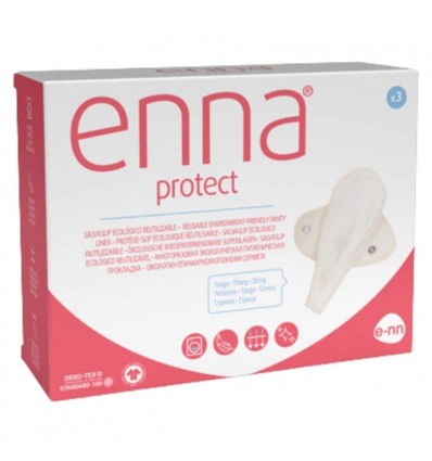 SALVASLIP ECOLOGICO REUTILIZABLE ENNA PROTECT FORMATO BRAGA 3u