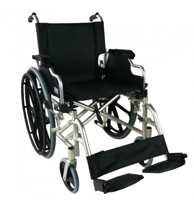 SILLA DE RUEDAS DE ALUMINIO PLEGABLE MODELO OPERA