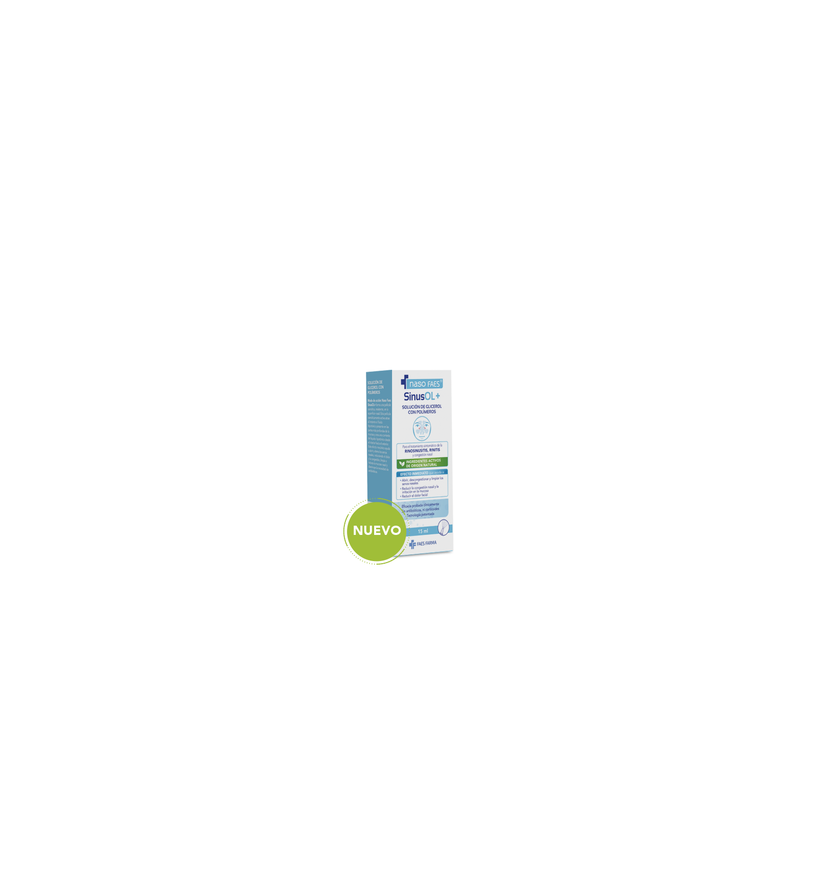 Sinusol Venta de Spray Nasal Sinusol+ Naso Faes 15Ml Online