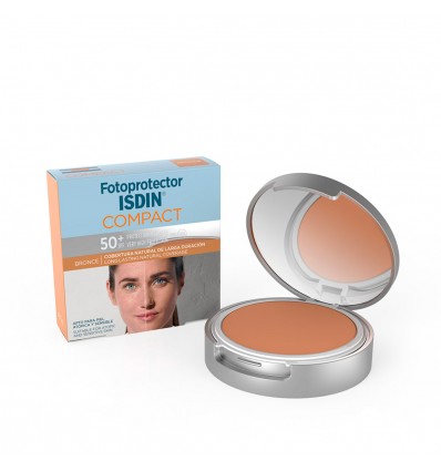 MAQUILLAJE COMPACTO ISDIN COMPACT COLOR BRONCE SPF-50+