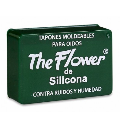 TAPONES DE OIDO DE SILICONA FLOWERS 6u