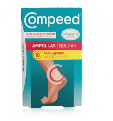 PACK APOSITOS COMPEED AMPOLLAS MEDIANAS 10u