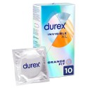 PRESERVATIVOS DUREX INVISIBLE XL 10u
