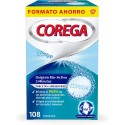 PASTILLAS LIMPIADORAS COREGA OXIGENO BIO-ACTIVO PARA LA LIMPIEZA DE PROTESIS DENTAL 108u