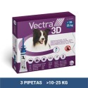 PIPETA ANTIPARASITARIA VECTRA 3D PARA PERROS 10-25KG 3u