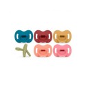 CHUPETE SUAVINEX SMOOTHIE TODOSILICONA TETINA FISIOLOGICA SX PRO COLORES INTENSOS 0-6 MESES