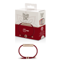 PULSERA ANTIMOSQUITOS PARA ADULTO BYE PIC AROMATICA CON CORDON COLOR ROJO